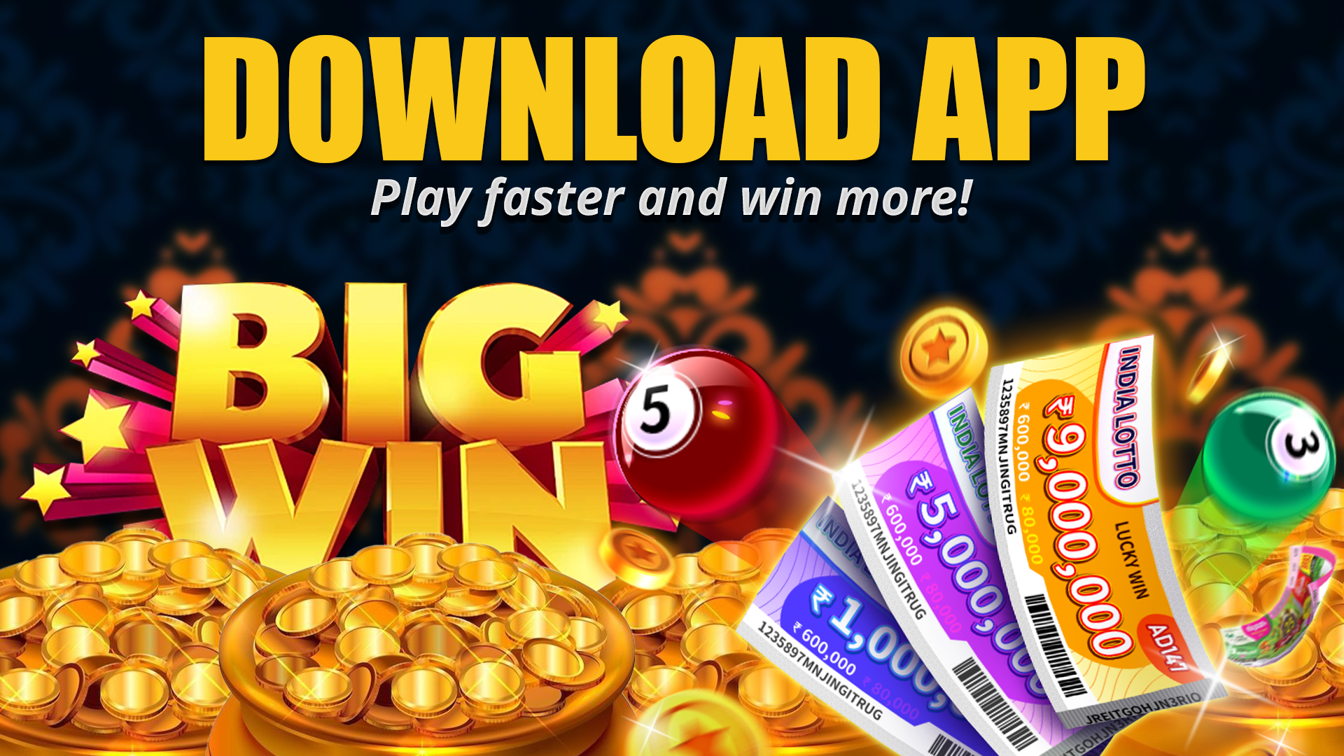 Join Lotteryworld to get welcome bonus